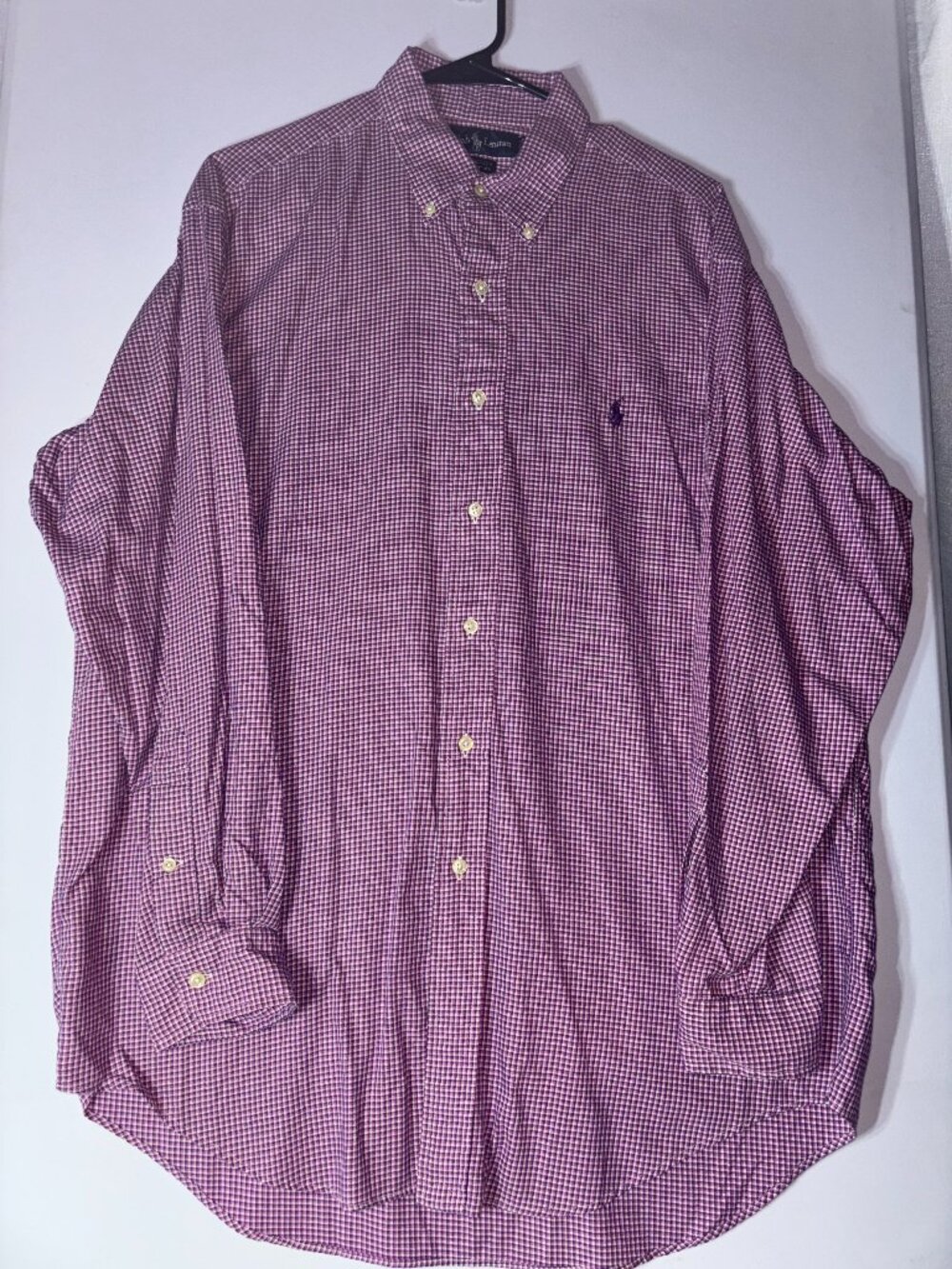 Ralph Lauren Mens Plaid Button Down Shirt, Long Sleeve - Picture 2 of 6